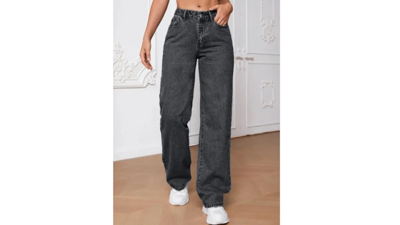 Kotty Wide Leg Stretchable Jeans