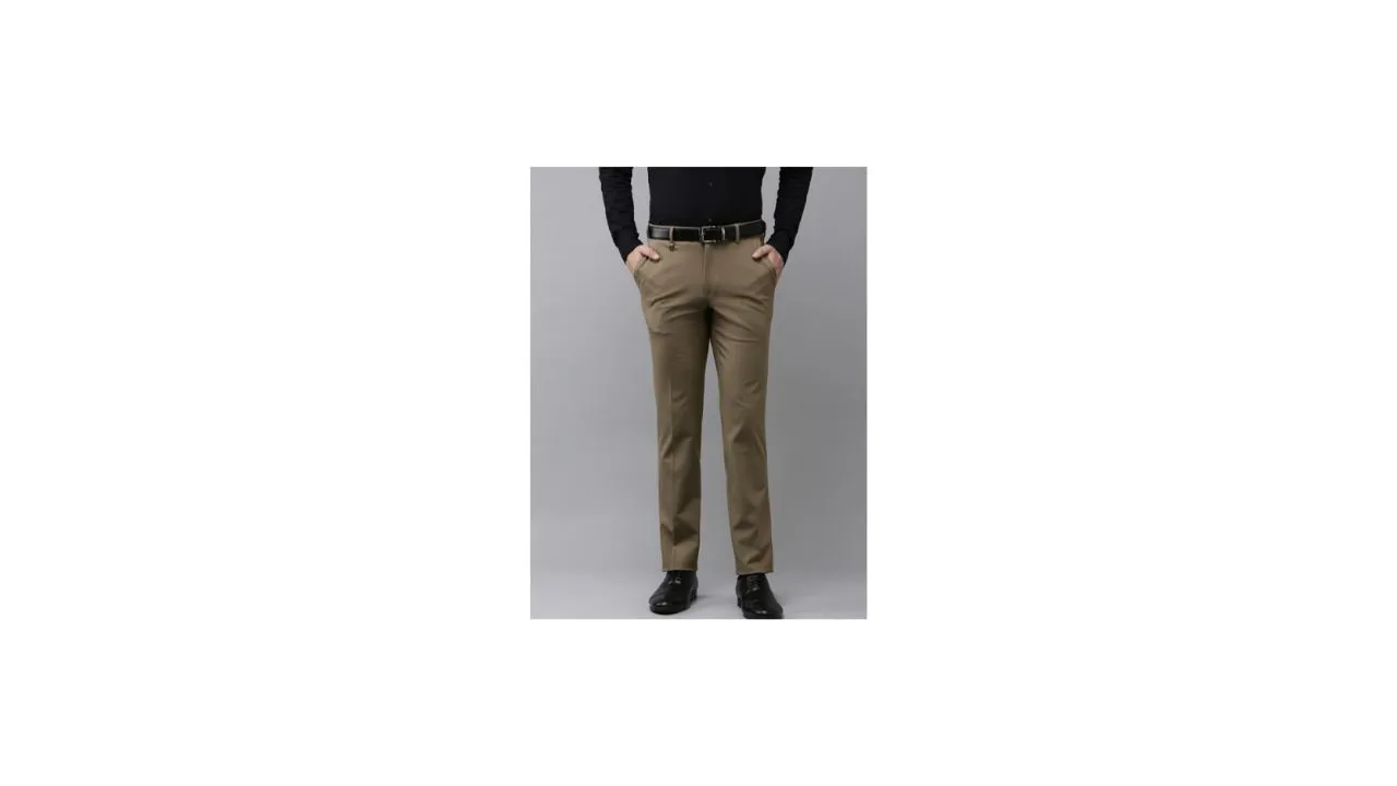 Van Heusen Men Slim Fit Trousers