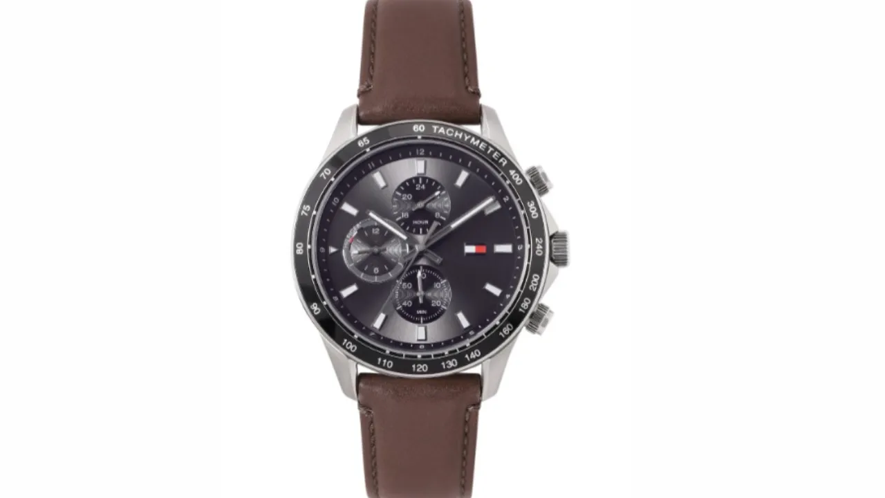 Tommy Hilfiger Men Leather Analogue Watch