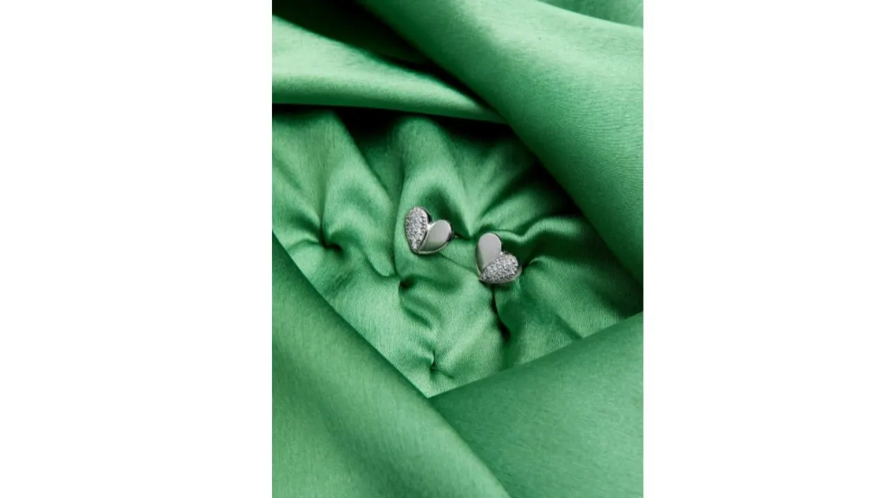 GIVA 925 Sterling Silver Rhodium Plated Earring