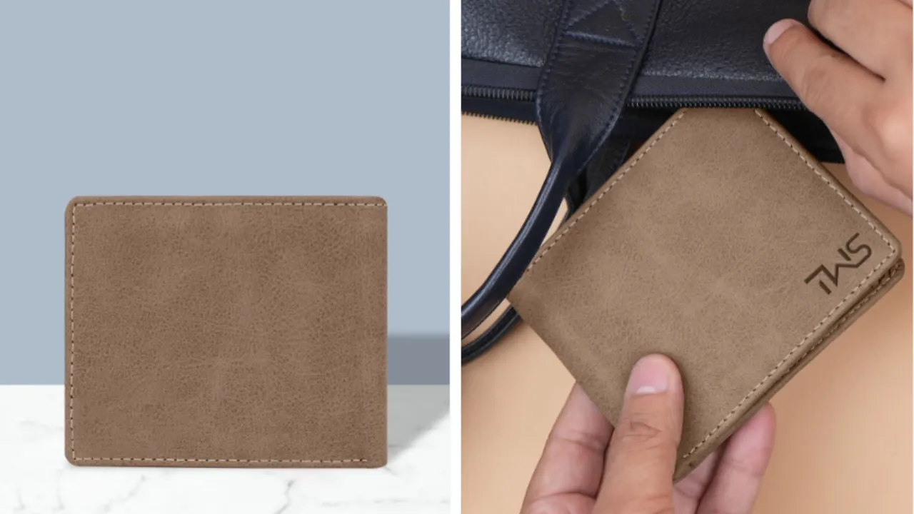 The Wallet Store Men Leather Two Fold Wallet