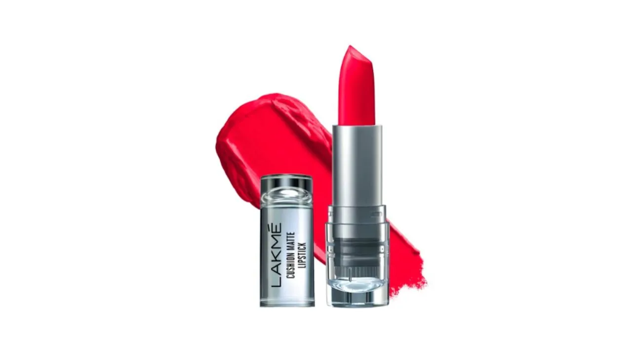 Lakme Cushion Matte Long-Lasting Lipstick 