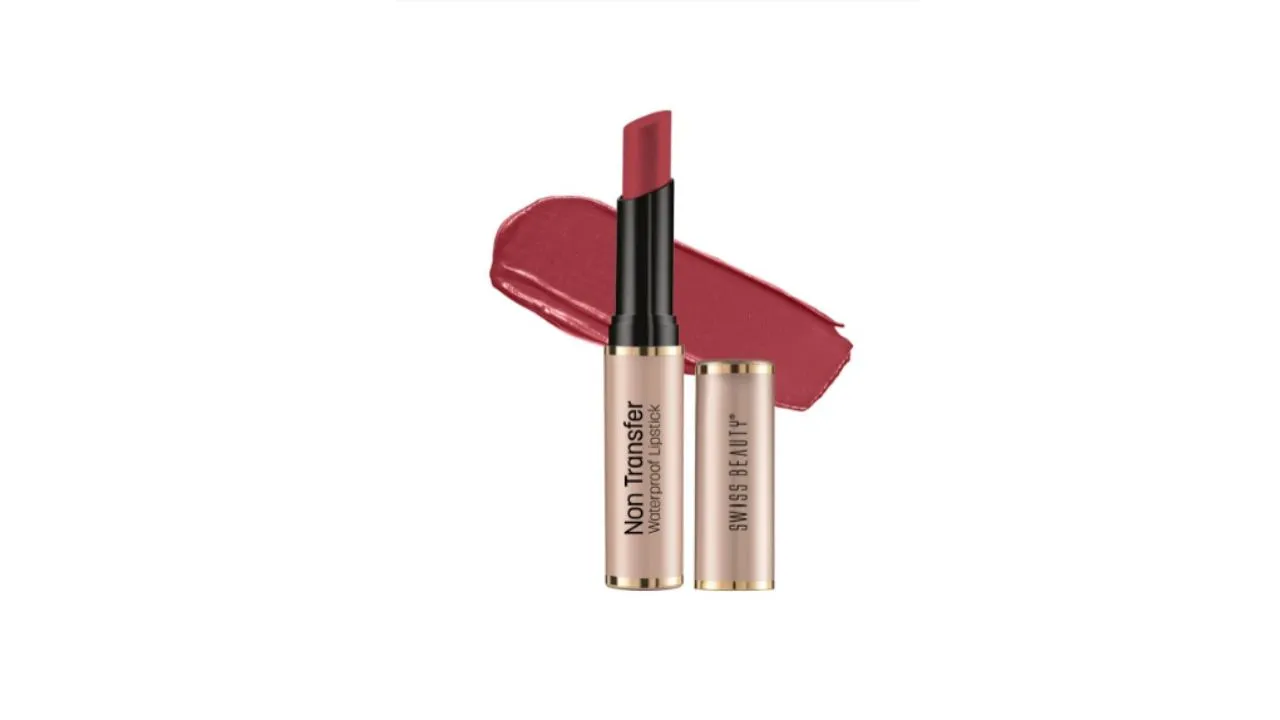 SWISS BEAUTY Non-Transfer Lipstick Coral Crush