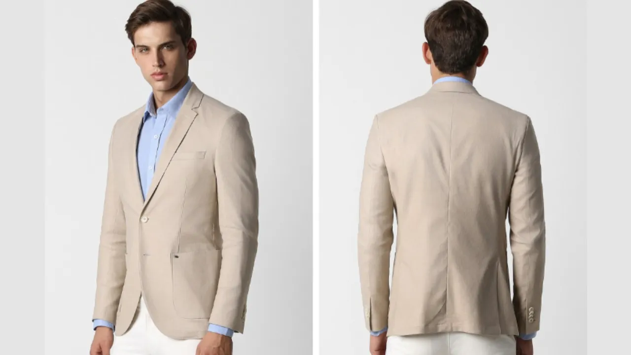 Van Heusen Sport Slim Fit Single Breasted Blazer