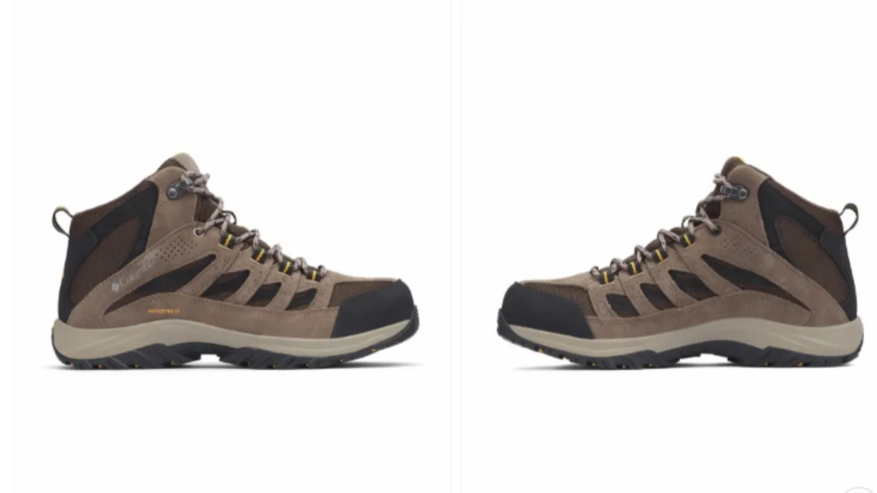 Columbia Crestwood Mid Men Waterproof Hiking & Trekking Sports Shoes