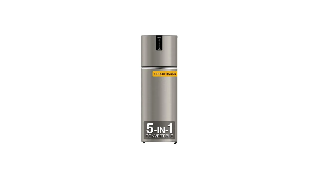 Whirlpool 327 L 3 Star Double Door Refrigerator