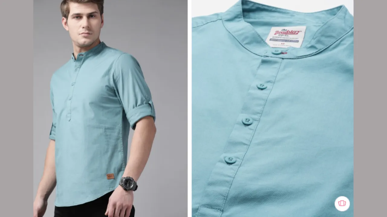 Roadster Men Green Pure Cotton Casual Shirt