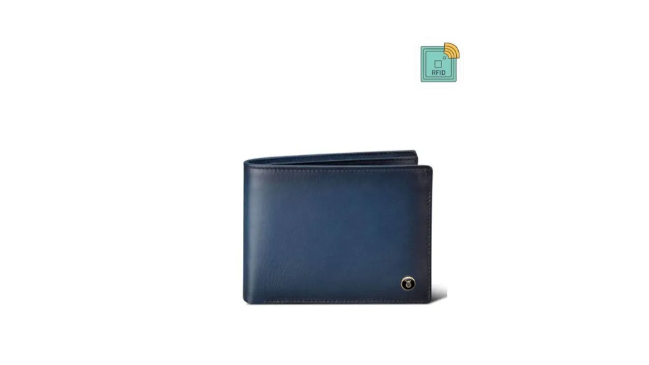 Lapis Bard Blue Wallet with Additional Sleeve