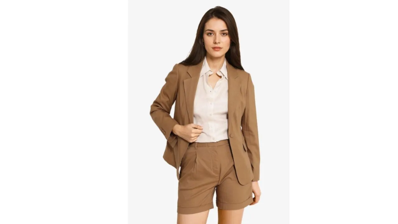 RAREISM Lapel Collar Casual Blazer