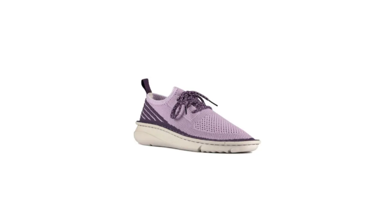 Clarks Women Woven Design Slip-On Sneakers
