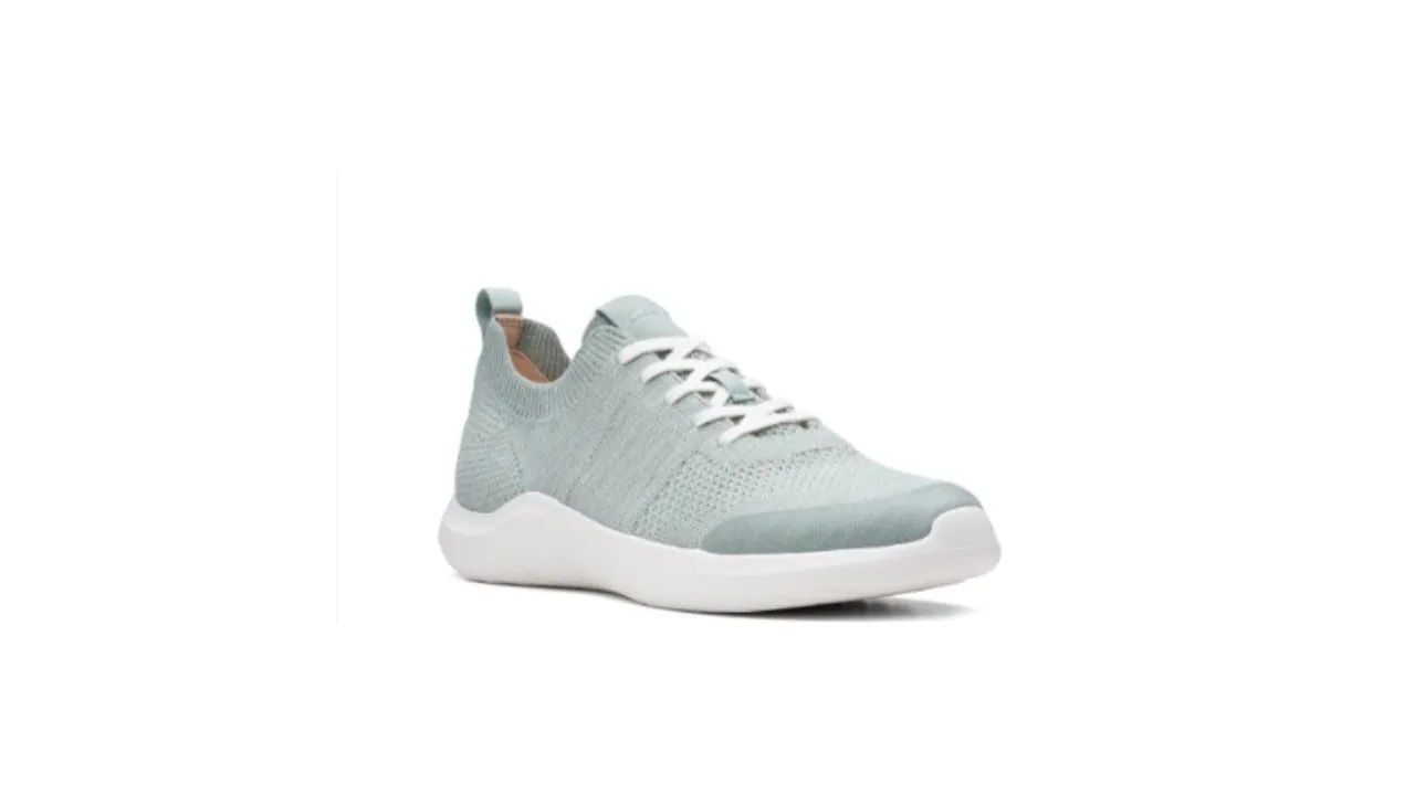 Clarks Women Woven Textile Lace-Ups Sneakers