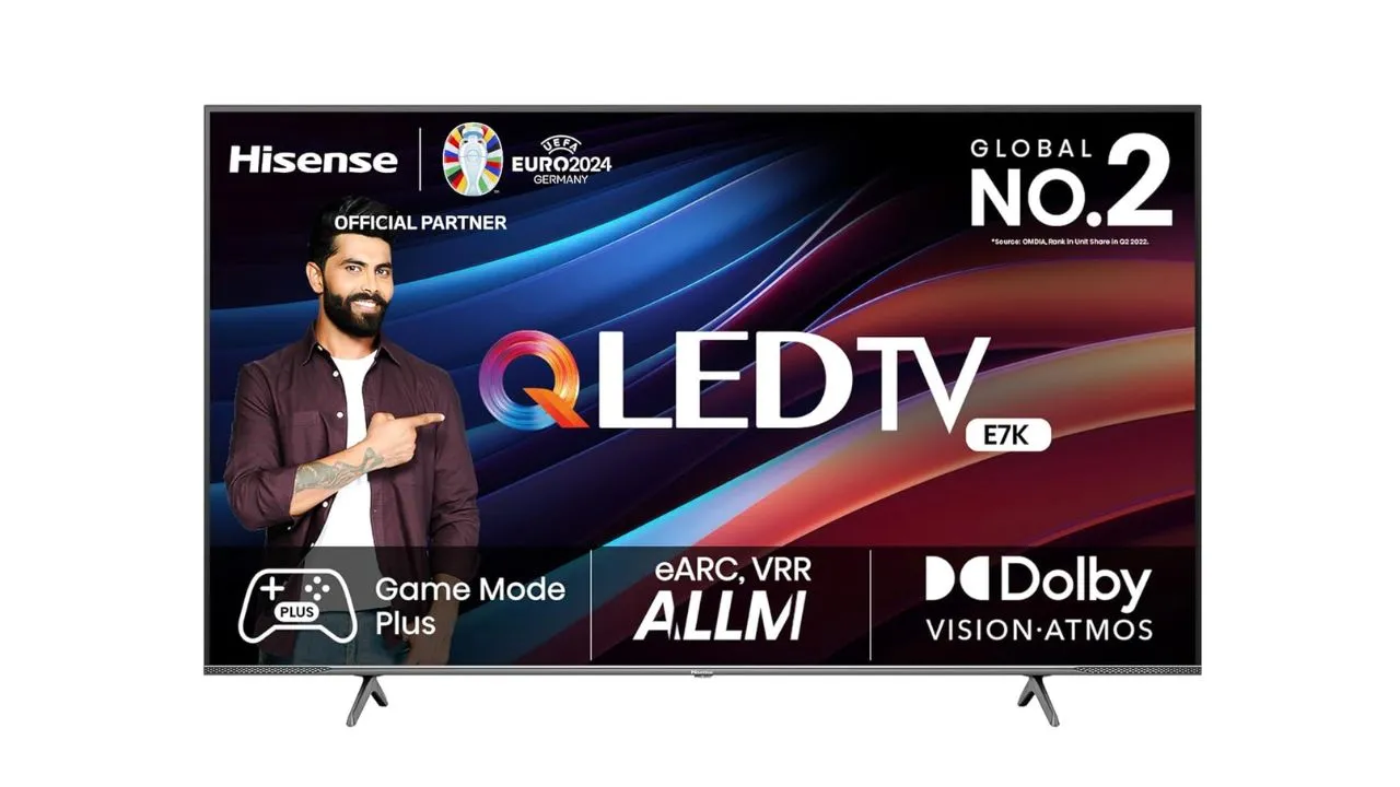 Hisense 55 inches 4K Ultra HD Smart QLED TV