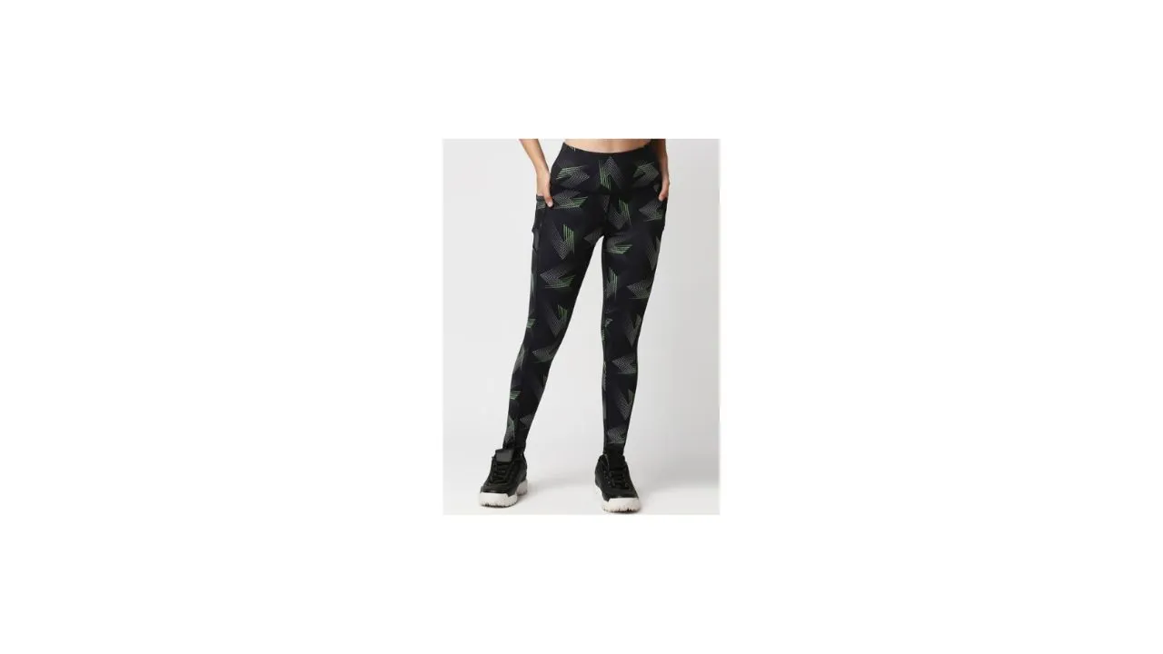 Soie High Waist Ankle Length Leggings With Side Pockets