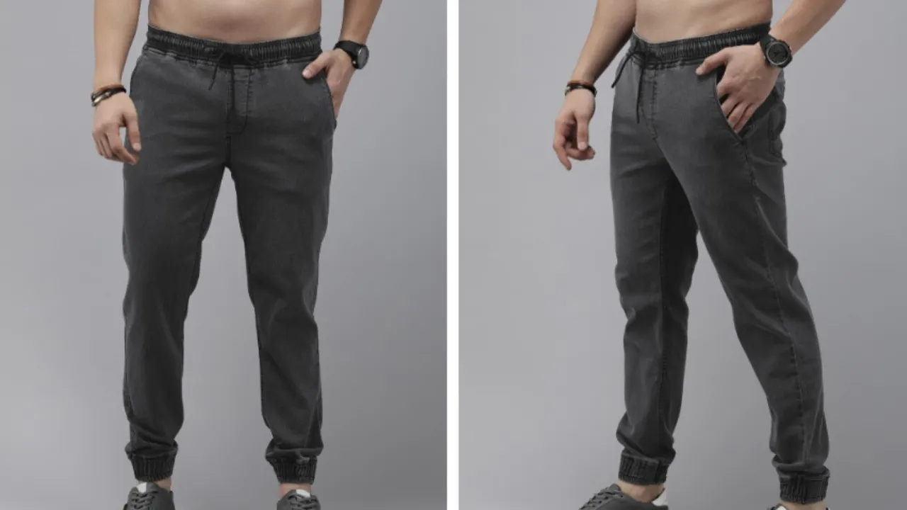 Roadster The Lifestyle Co. Men Stretchable Denim Joggers