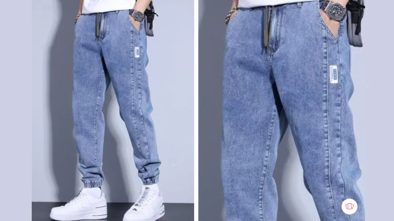 StyleCast Men Mid-Rise Stretchable Jogger Jeans