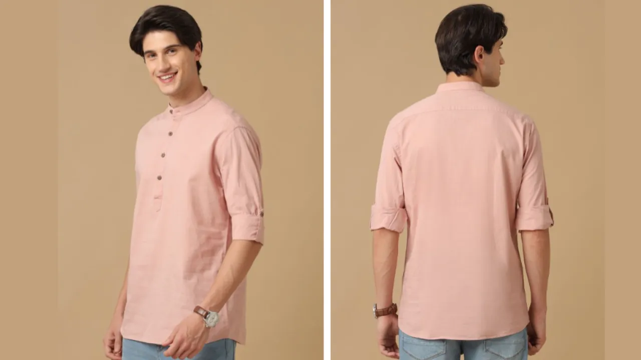 CAVALLO by Linen Club Men Contemporary Slim Fit Opaque Casual Shirt