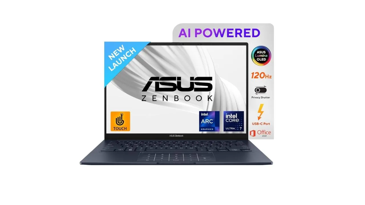 ASUS Zenbook 14 3K OLED Laptop