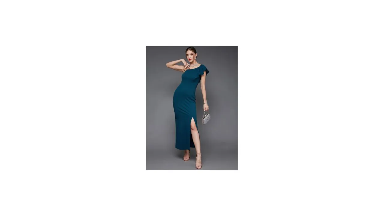 Miss Chase One Shoulder Sheath Dress