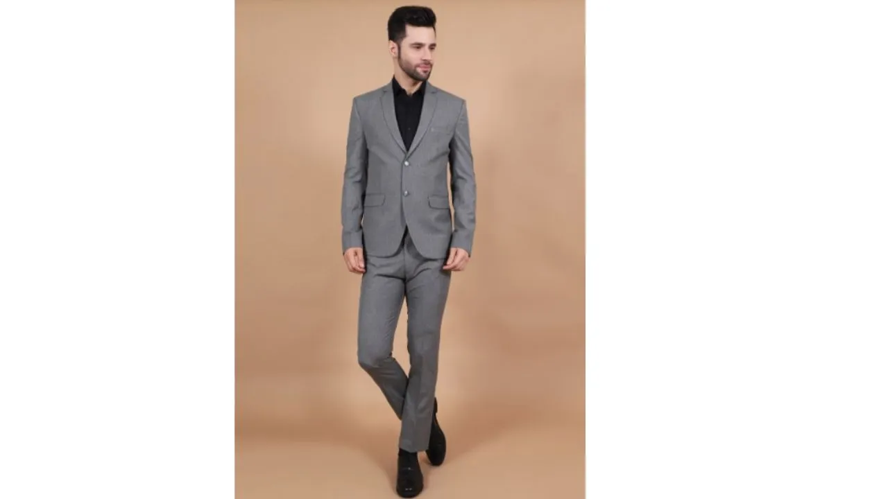 WintageSingle-Breasted Two-Piece Formal Suit