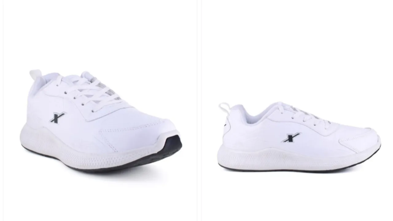 Sparx Men White Textile Running Non-Marking Shoes