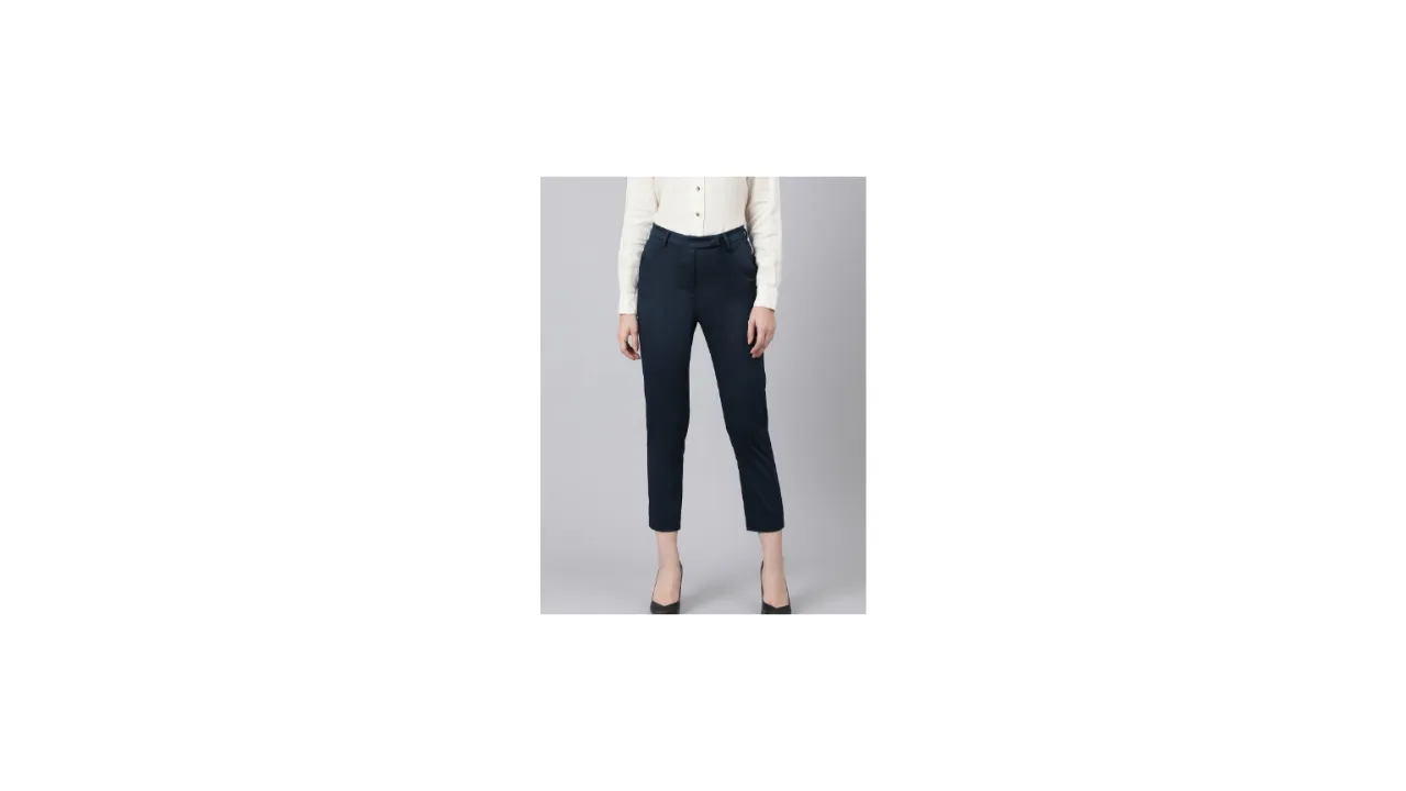 Marks & Spencer Women Cropped Formal Trouser