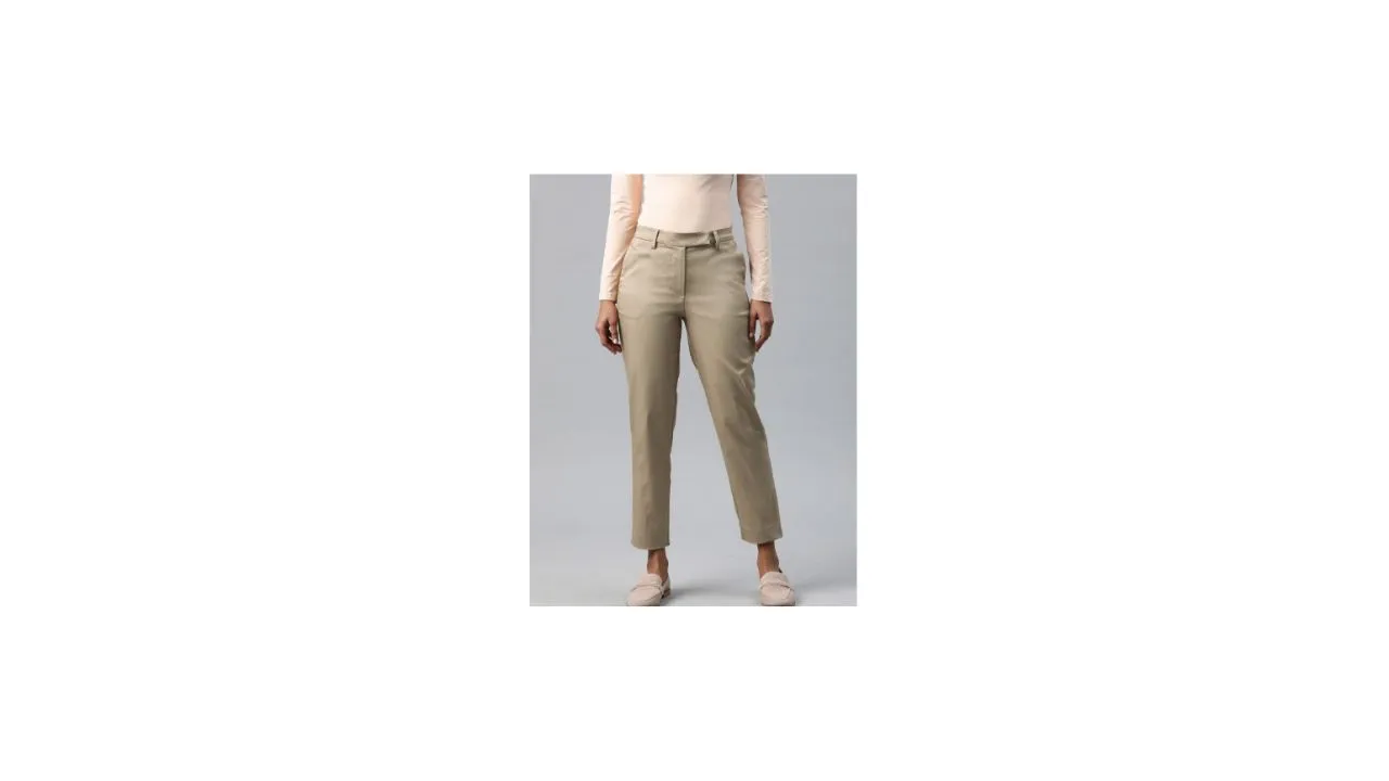 Marks & Spencer Women Slim Fit Trousers