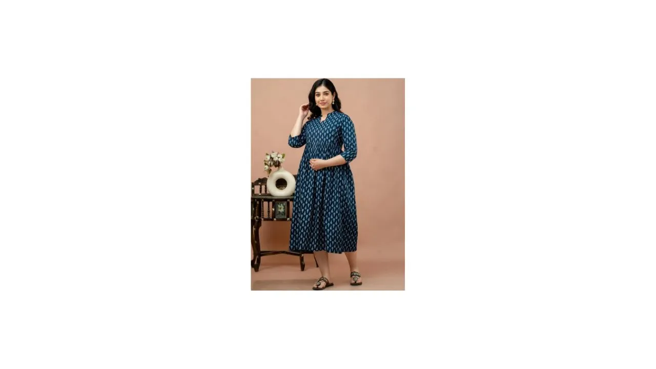 CELEBRAVO Women Maxi Maternity Ethnic Dress