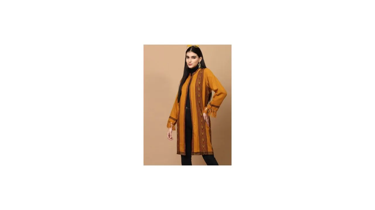 WEAVERS VILLA Cashmere Longline Poncho