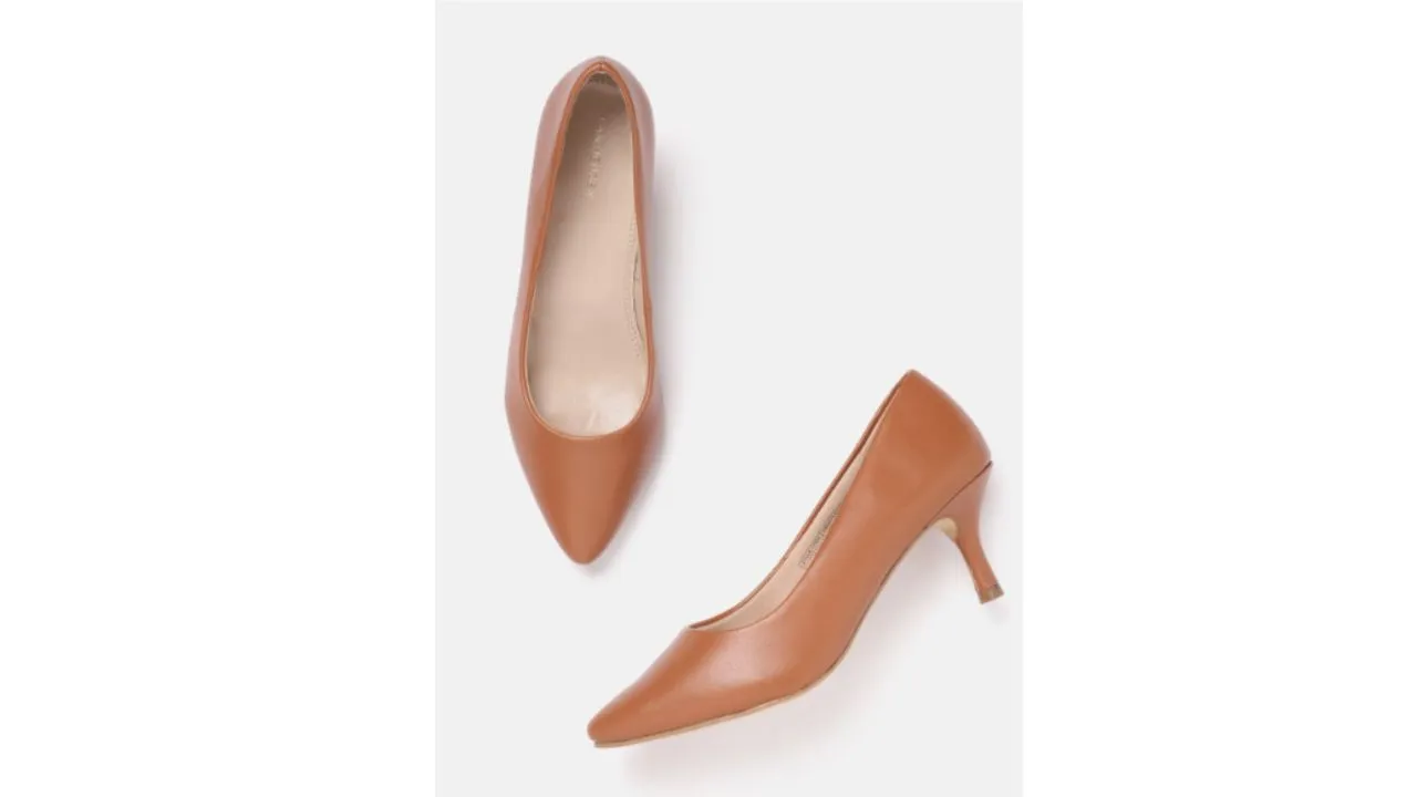 Van Heusen Formal Slim Heel Pumps  