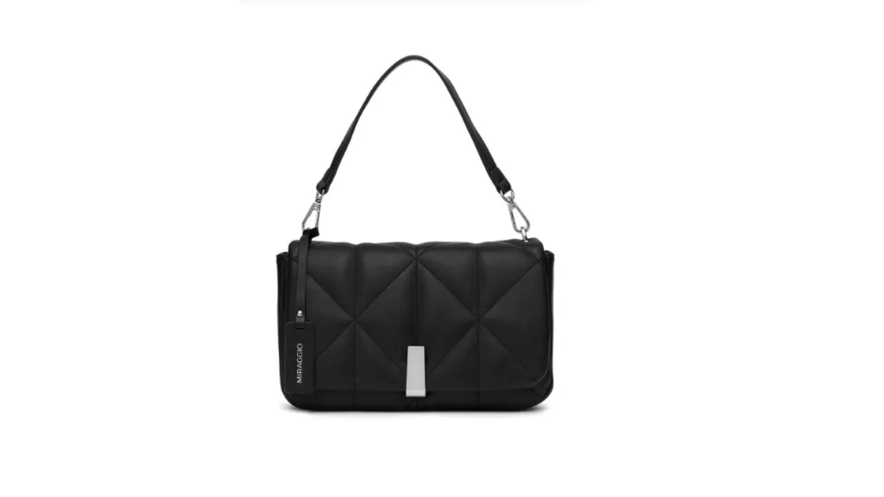 MIRAGGIO Genevieve Quilted Satchel Bag