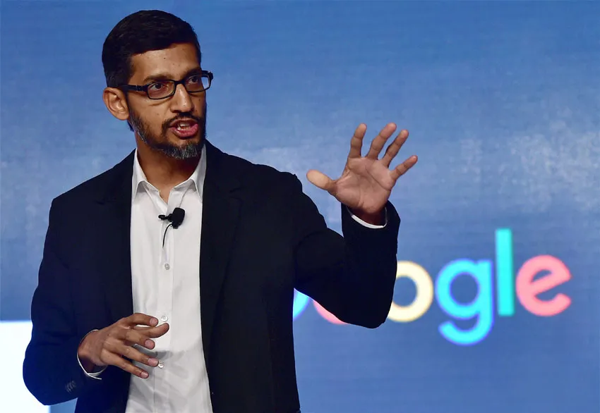 Image result for Sundar Pichai pti photos