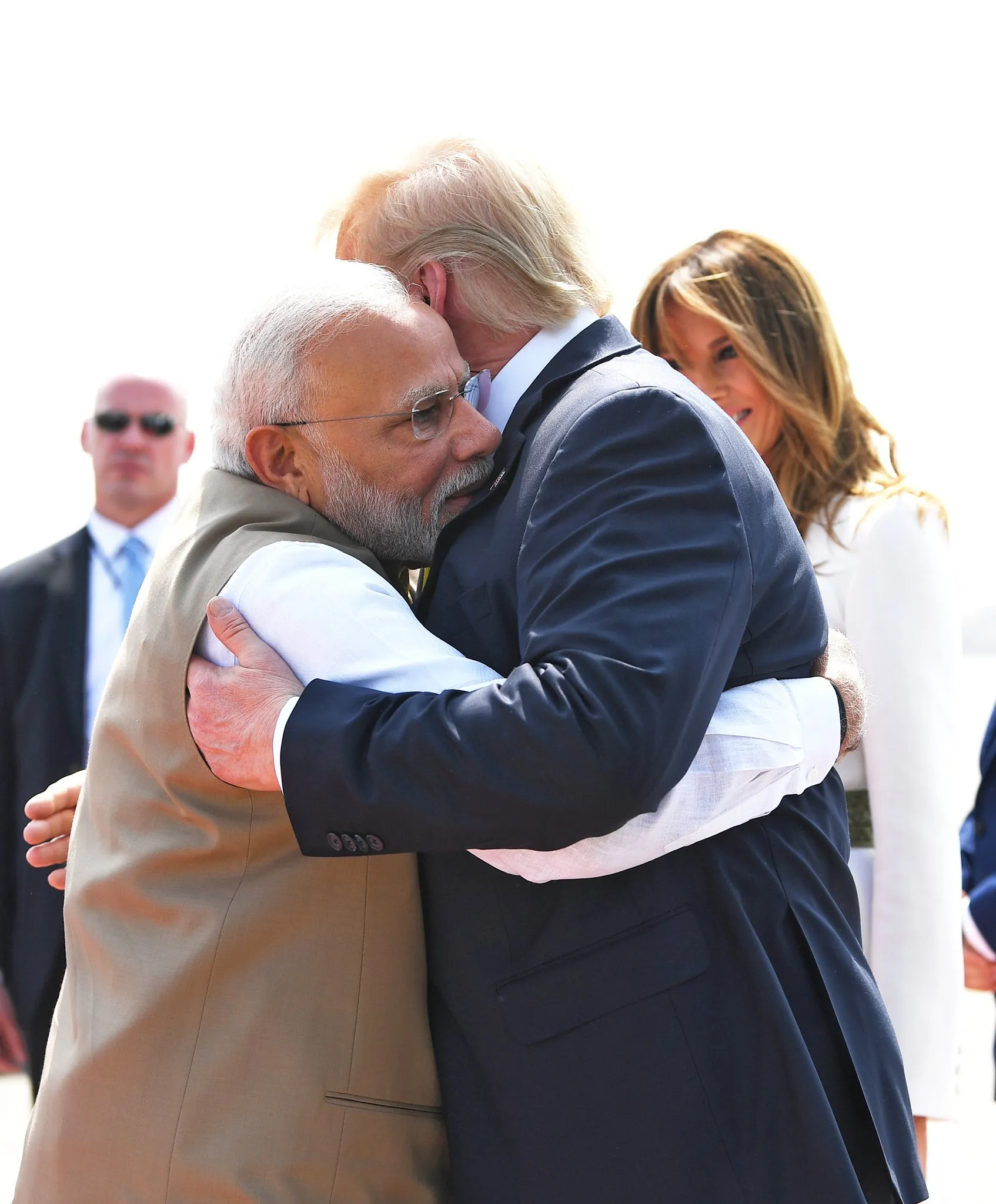 PM Modi Hugs Trump