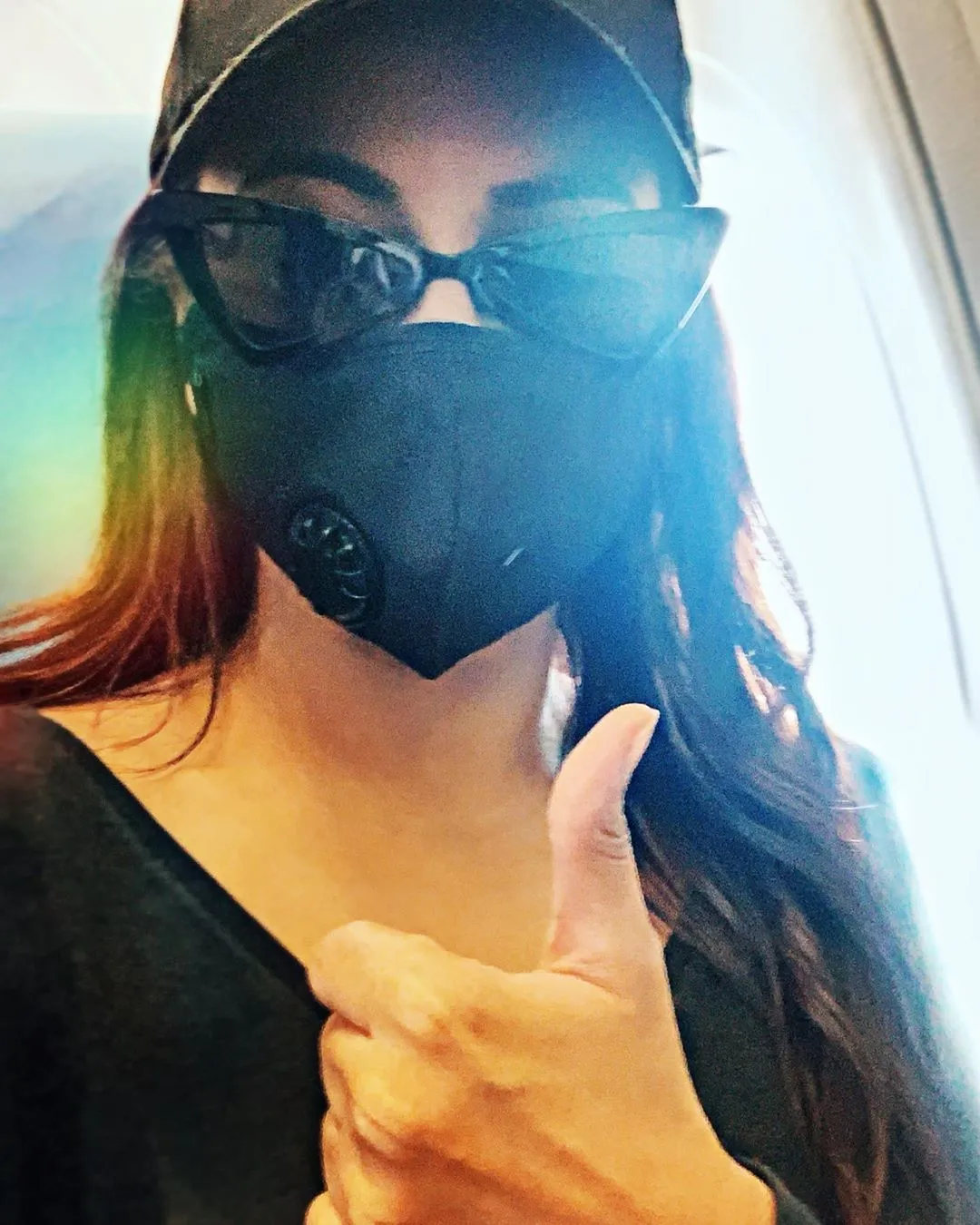 sonakshi in mask 