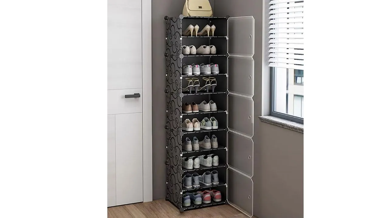 Oumffy Portable Shoe Rack 