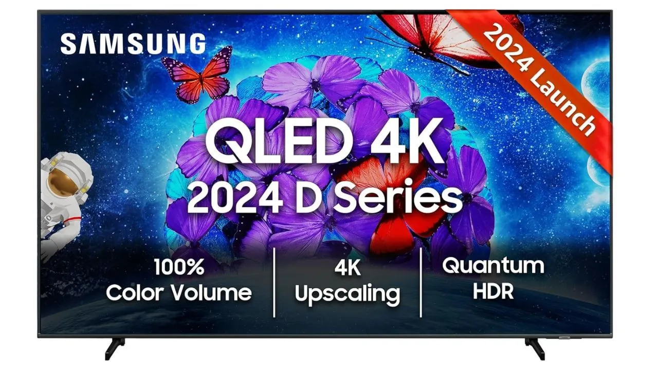 Samsung 138 cm (55 inches) QE1D Series 4K Ultra HD QLED Smart TV