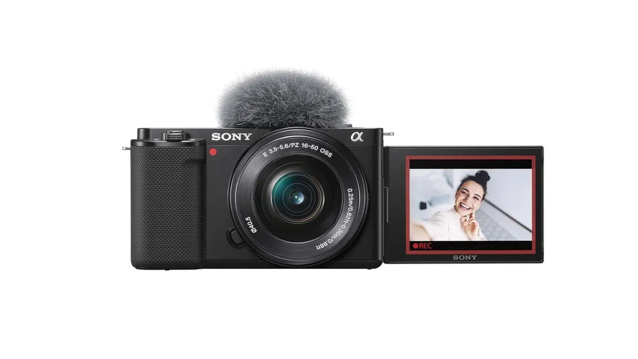 Sony Alpha ZV-E10L 24.2 MegaPixel Interchangeable-Lens Mirrorless vlog Camera with 16-50 mm Lens