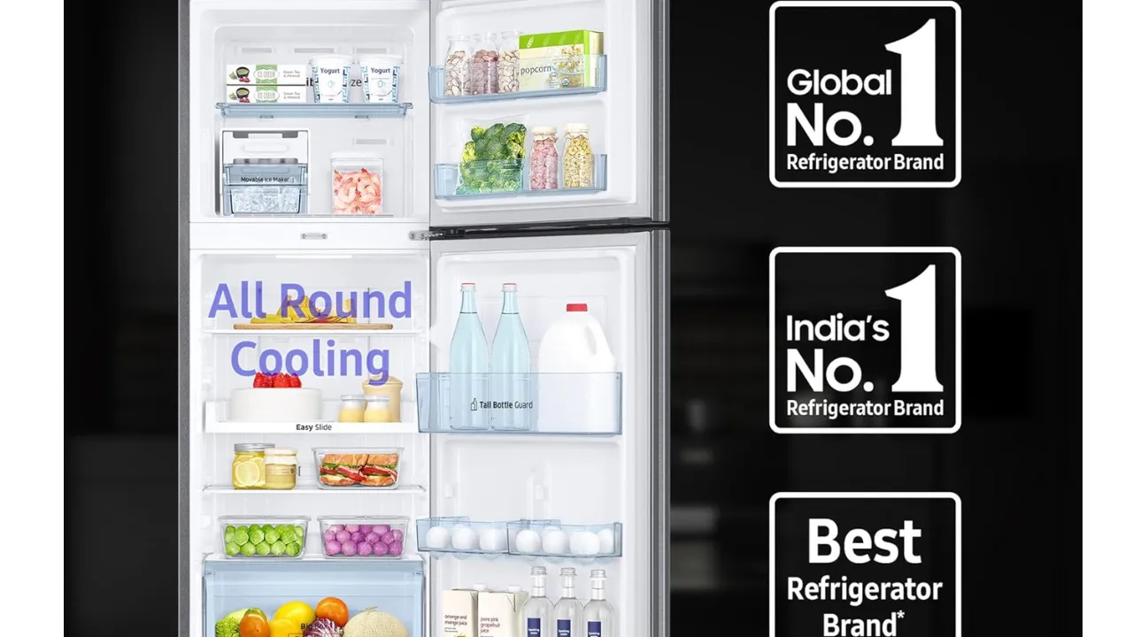 Samsung 236 L 2 Star Double Door Refrigerator
