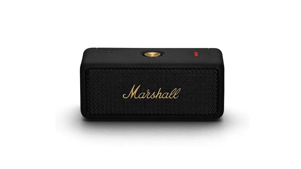 Marshall Emberton II Compact Portable Bluetooth Speaker with 30+ Hours of Playtime