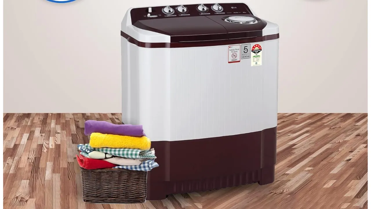LG 8.5 kg 5 Star Semi-Automatic Top Load Washing Machine