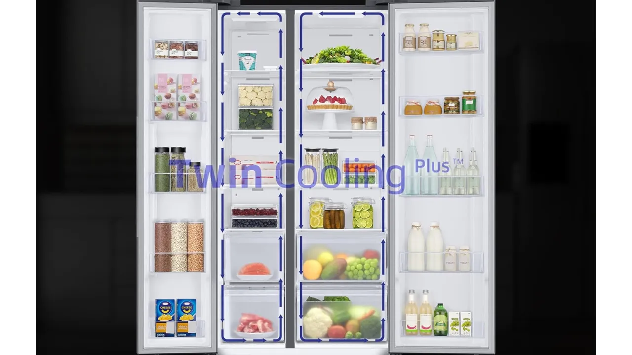 Samsung 653 L Double Door Refrigerator