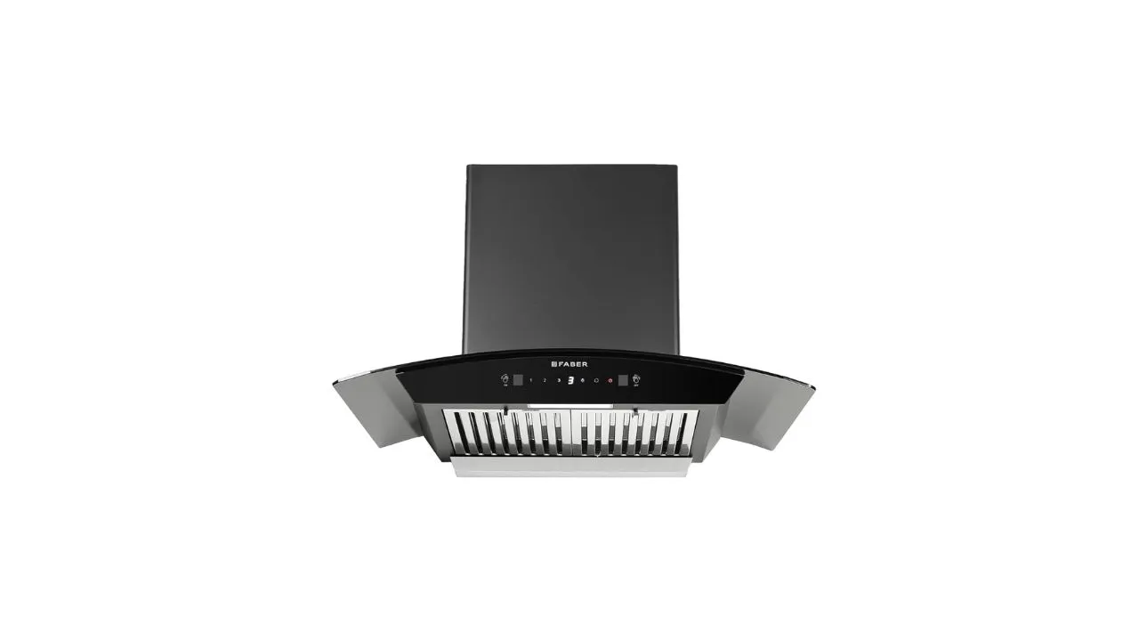 Faber 75 cm 1500 m³hr Autoclean Curved Shape Kitchen Chimney