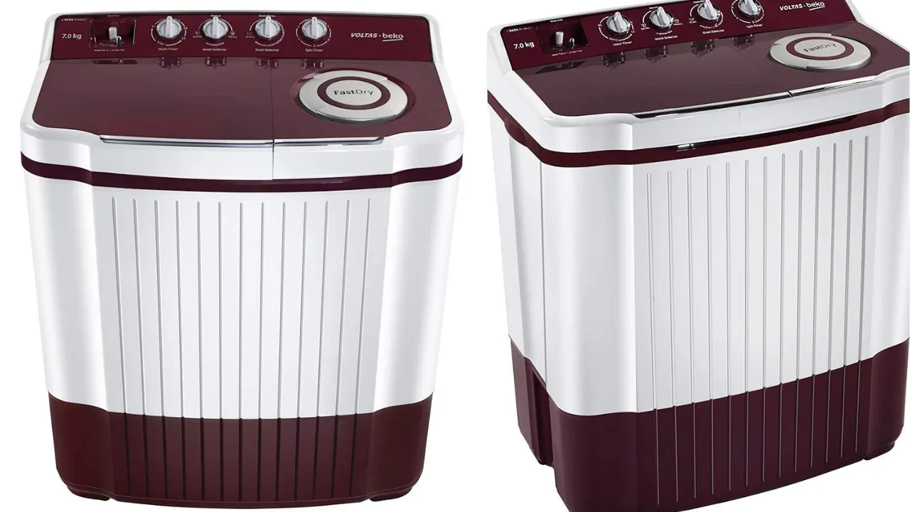 Voltas Beko 7Kg Semi Automatic Top Loading Washing Machine