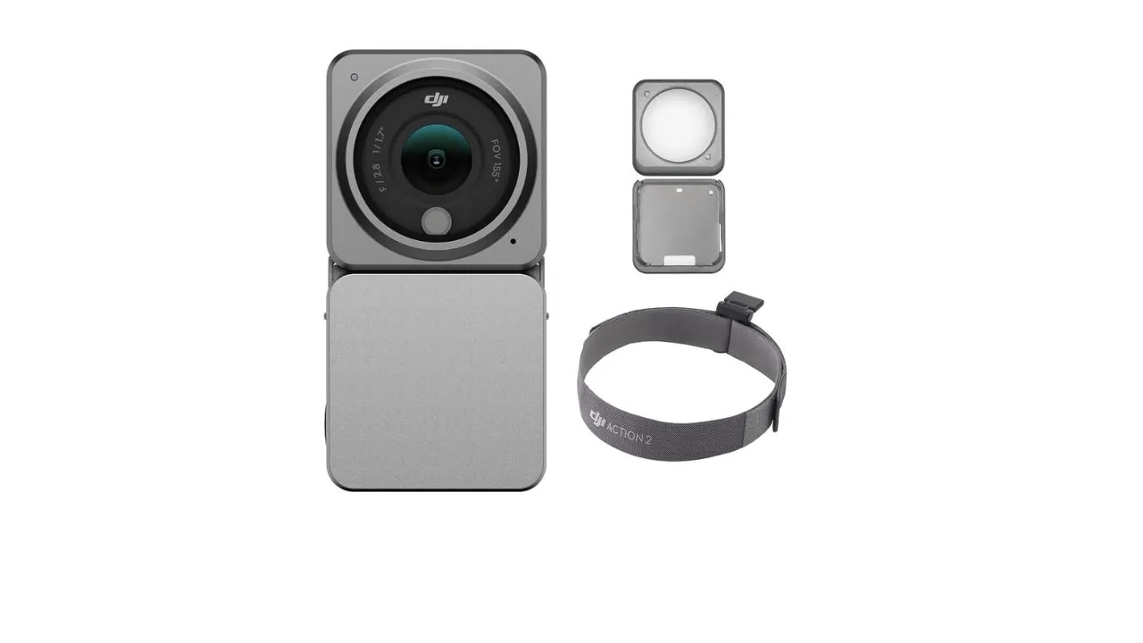 DJI Action 2 Power Combo (128GB), Action Camera 4K