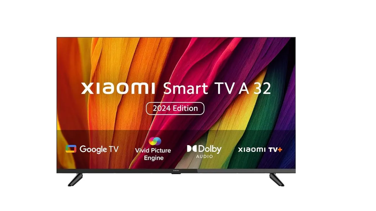 Xiaomi Smart TV A 80 cm (32) HD Ready Smart Google LED TV L32MA-AIN (Black)