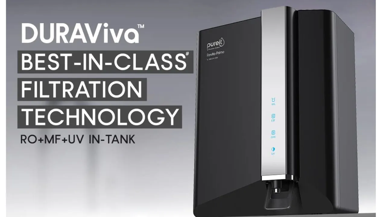 HUL Pureit Revito Prime Mineral RO+MF+UV Water Purifier