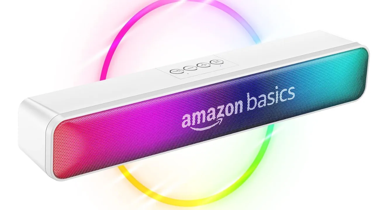 amazon basics Wireless Soundbar with Bluetooth