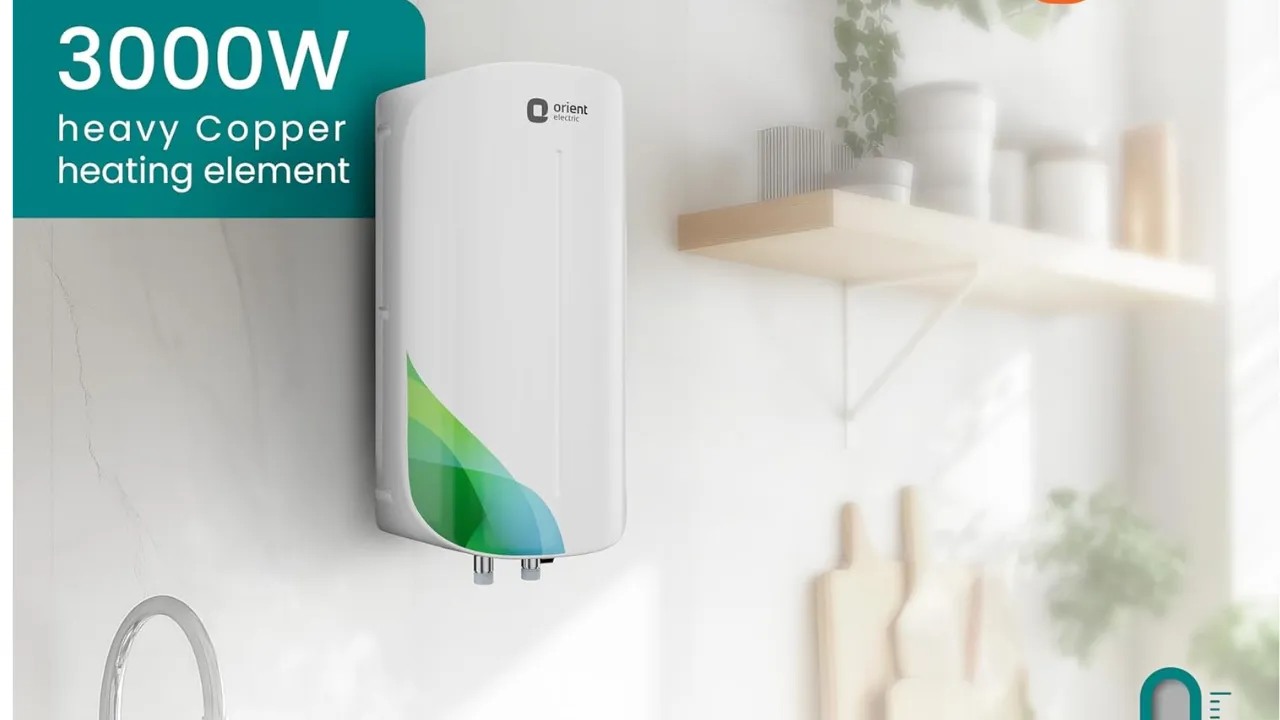 Orient Electric Aura Rapid Pro | 5.9 Litre Instant Water Heater