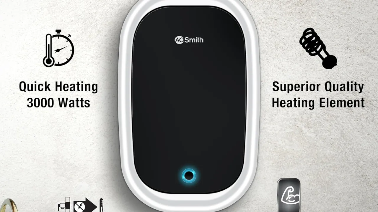 A.O. Smith EWS-5 White | 5 Litre 3KW Instant Water Heater