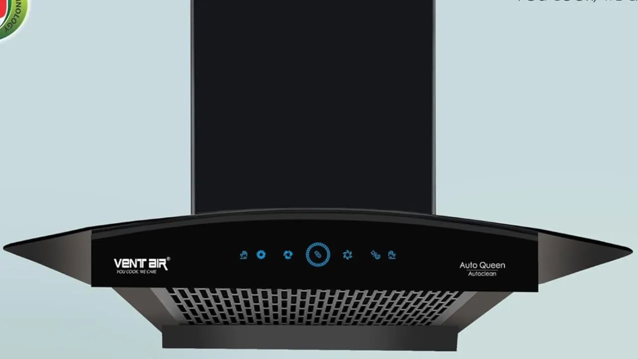 Ventair 60 cm 1200 m3/hr Autoclean Kitchen Chimney