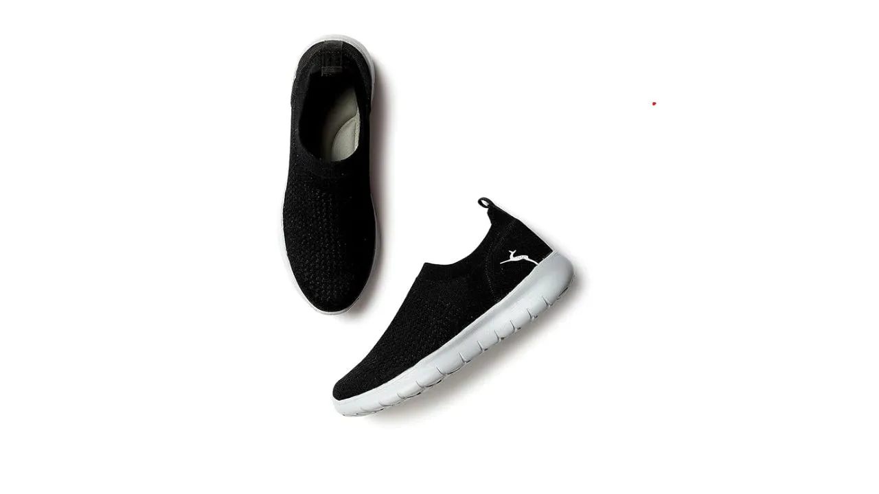 Marc Loire Women's Lightweight Athleisure Knitted Active Wear Slip-On Sneaker Shoes for Sports